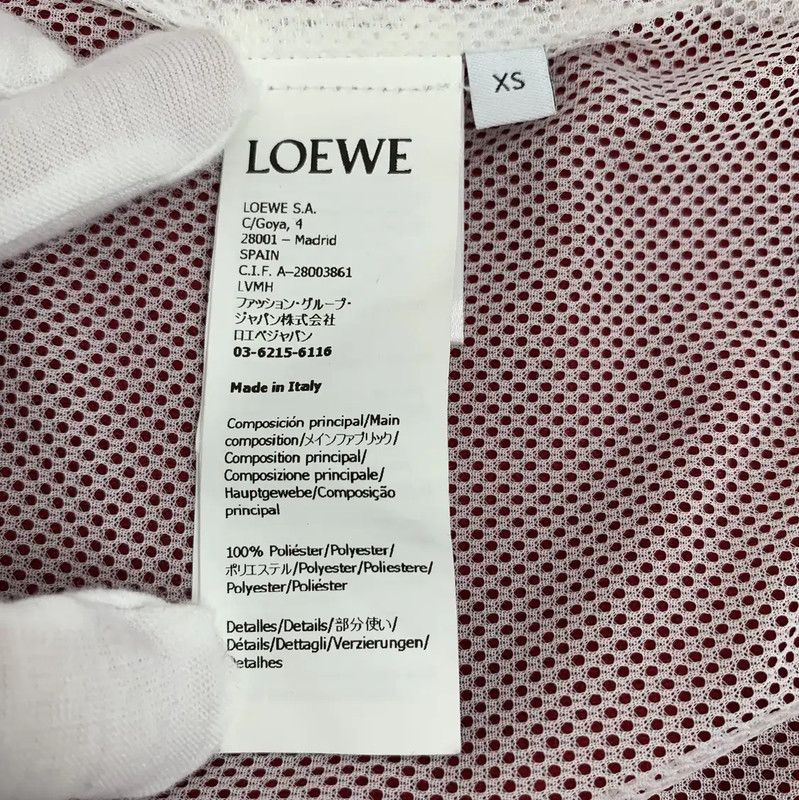 Loewe Loewe Red Polyester Women's Jacket 0089 Size XS / US 0-2 / IT 36-38 - 7 Thumbnail