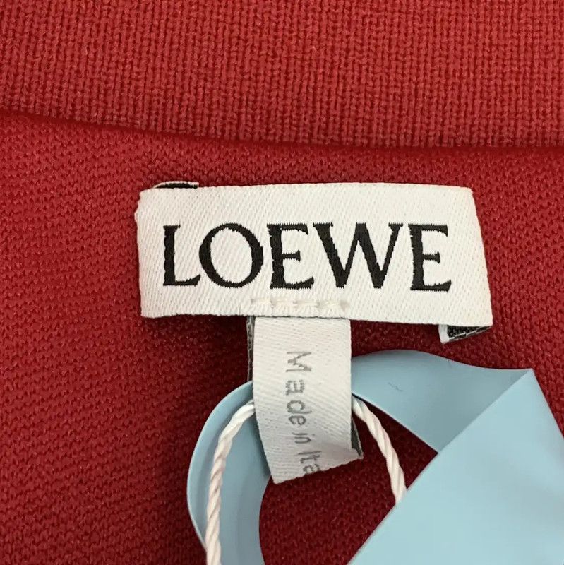 Loewe Loewe Red Polyester Women's Jacket 0089 Size XS / US 0-2 / IT 36-38 - 6 Thumbnail