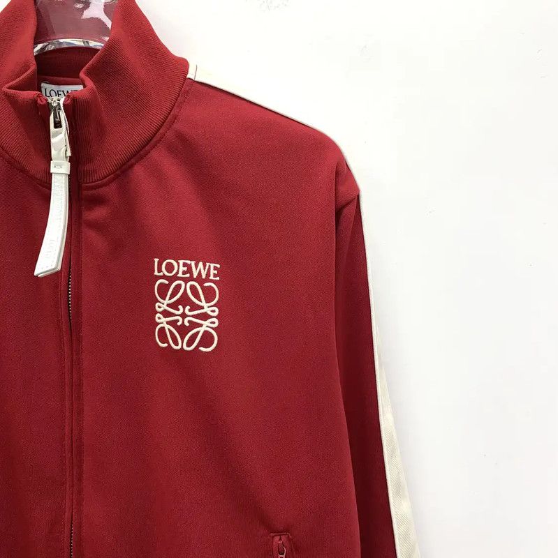 Loewe Loewe Red Polyester Women's Jacket 0089 Size XS / US 0-2 / IT 36-38 - 3 Thumbnail