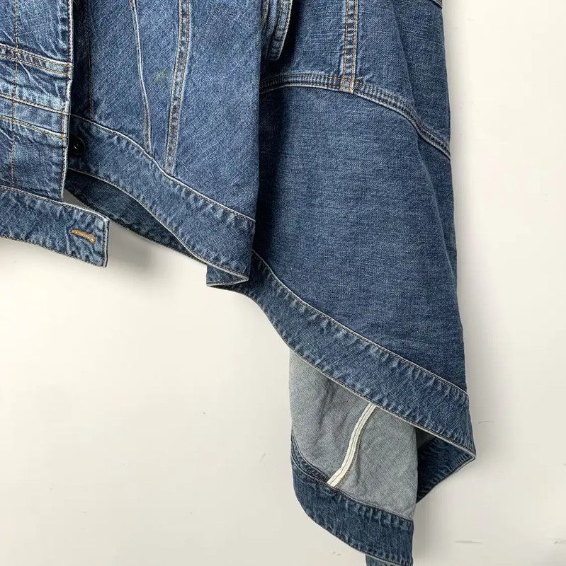 Loewe Loewe Blue Women's Denim Jacket XS 0089 Size XS / US 0-2 / IT 36-38 - 4 Thumbnail