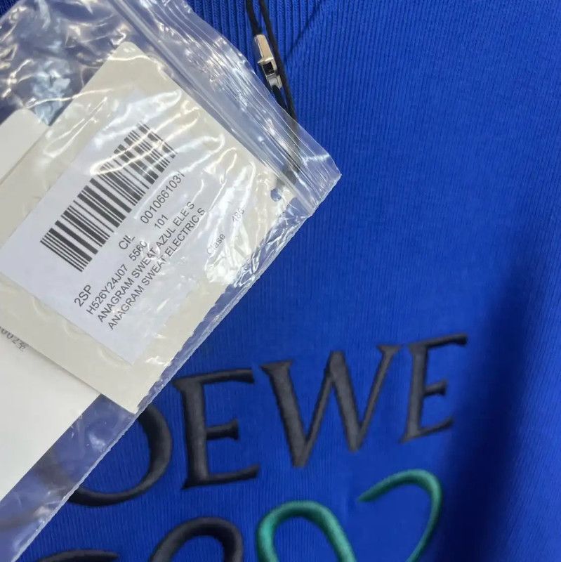 Loewe Loewe Blue Women's Sweatshirt 0089 Size S / US 4 / IT 40 - 3 Thumbnail