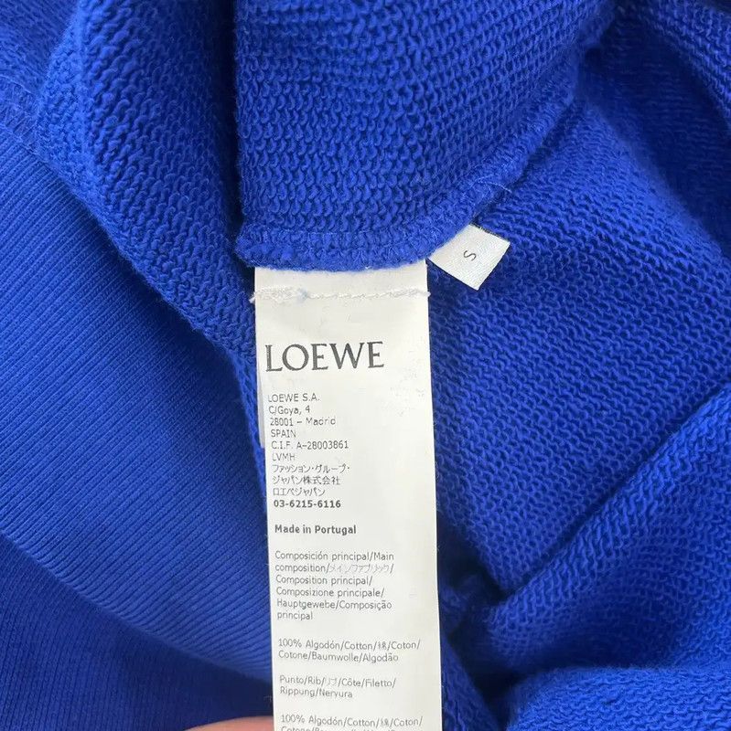 Loewe Loewe Blue Women's Sweatshirt 0089 Size S / US 4 / IT 40 - 5 Thumbnail