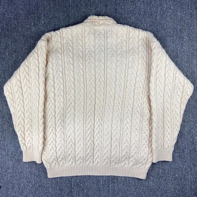 Loewe Loewe Off-White Wool Women's Sweater 0089 Size S / US 4 / IT 40 - 2 Thumbnail