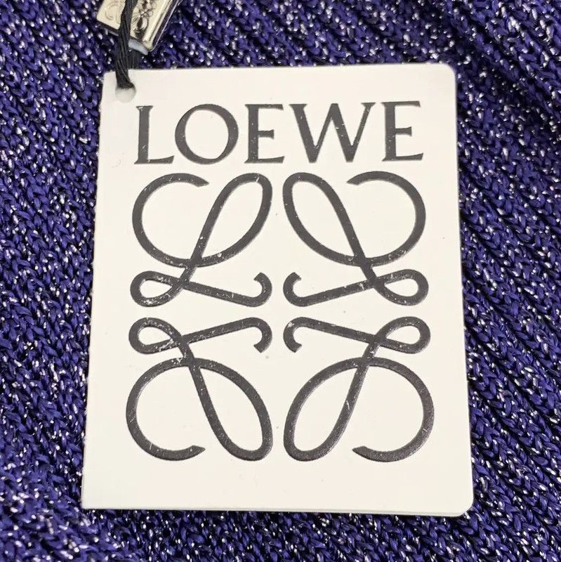 Loewe Loewe Deep Blue Fitted Dress 0089 Size S / US 4 / IT 40 - 8 Thumbnail