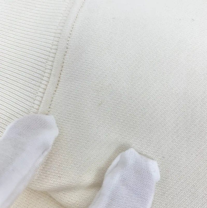 Loewe Loewe Beige Cotton Women's Hoodie 0089 Size S / US 4 / IT 40 - 9 Thumbnail