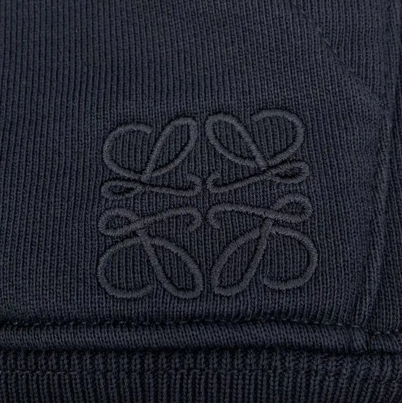 Loewe Loewe Black Cotton Women's Hoodie with Unique Design 0089 Size XS / US 0-2 / IT 36-38 - 5 Thumbnail