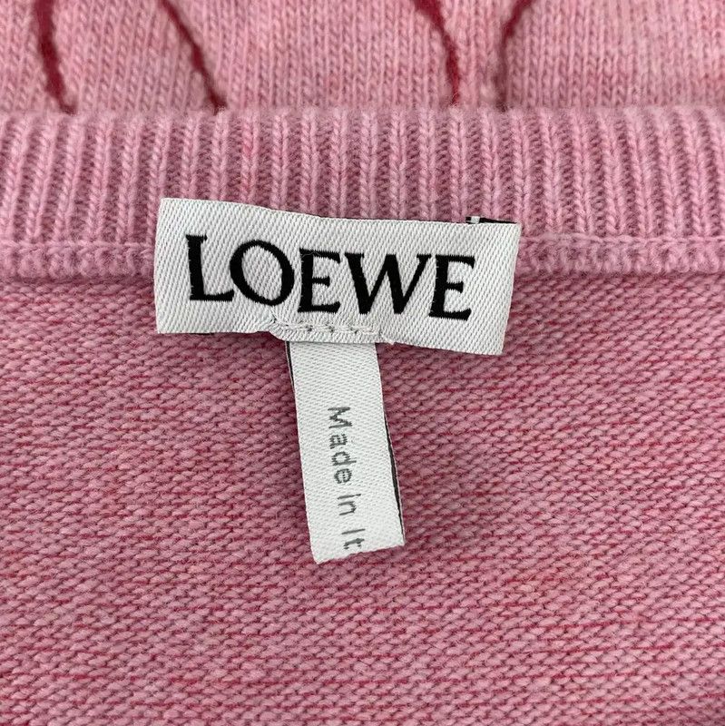 Loewe Loewe Pink Wool Women's Knit Sweater 0089 Size L / US 10 / IT 46 - 5 Thumbnail