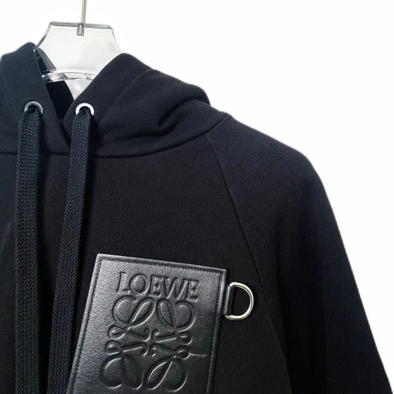 Loewe Loewe Gray Cotton Blend Women's Sweatshirt 0089 Size S / US 4 / IT 40 - 3 Thumbnail