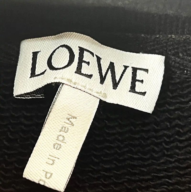Loewe Loewe Gray Cotton Blend Women's Sweatshirt 0089 Size S / US 4 / IT 40 - 4 Thumbnail