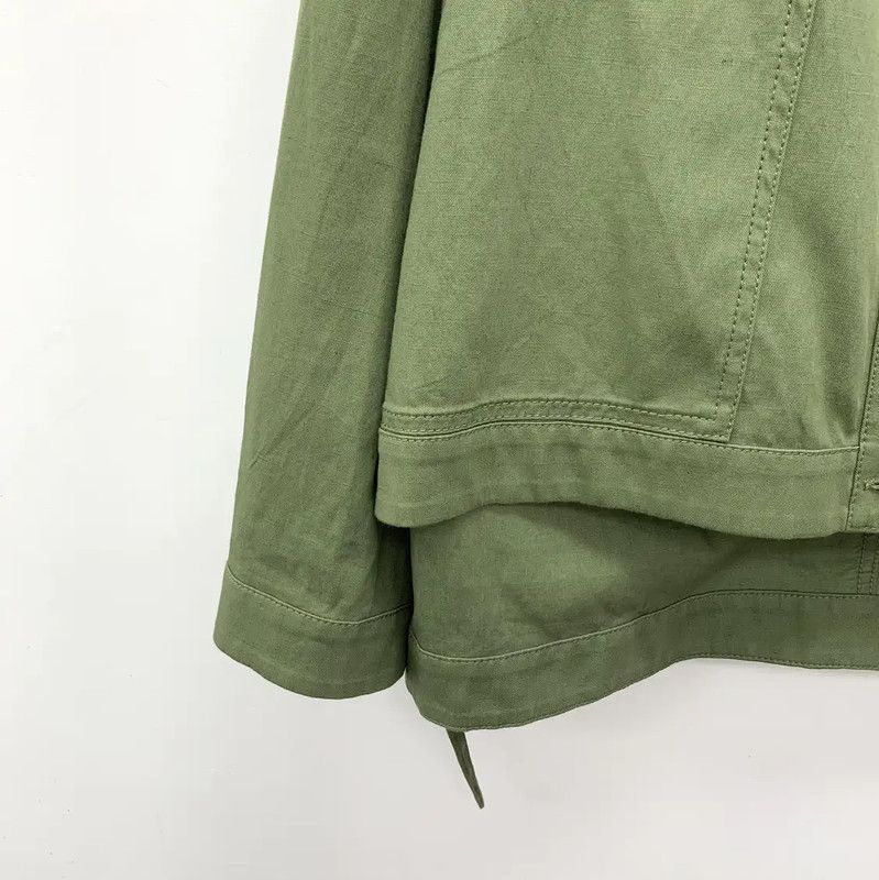 Loewe Loewe Green Cotton Women's Jacket 0089 Size S / US 4 / IT 40 - 4 Thumbnail