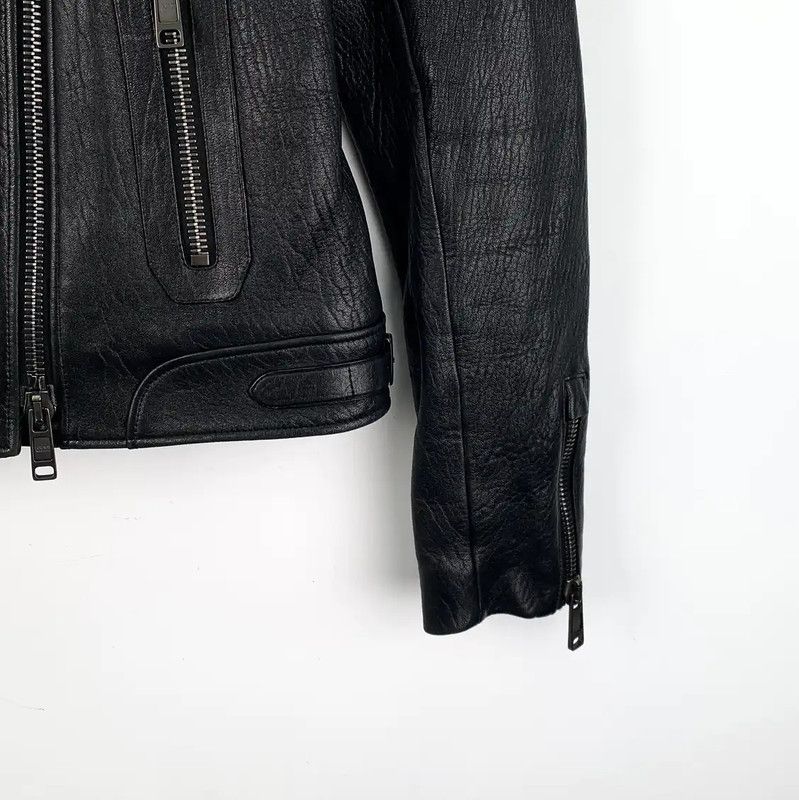 Loewe Loewe Black Sheepskin Leather Women's Jacket 0089 Size S / US 4 / IT 40 - 4 Thumbnail