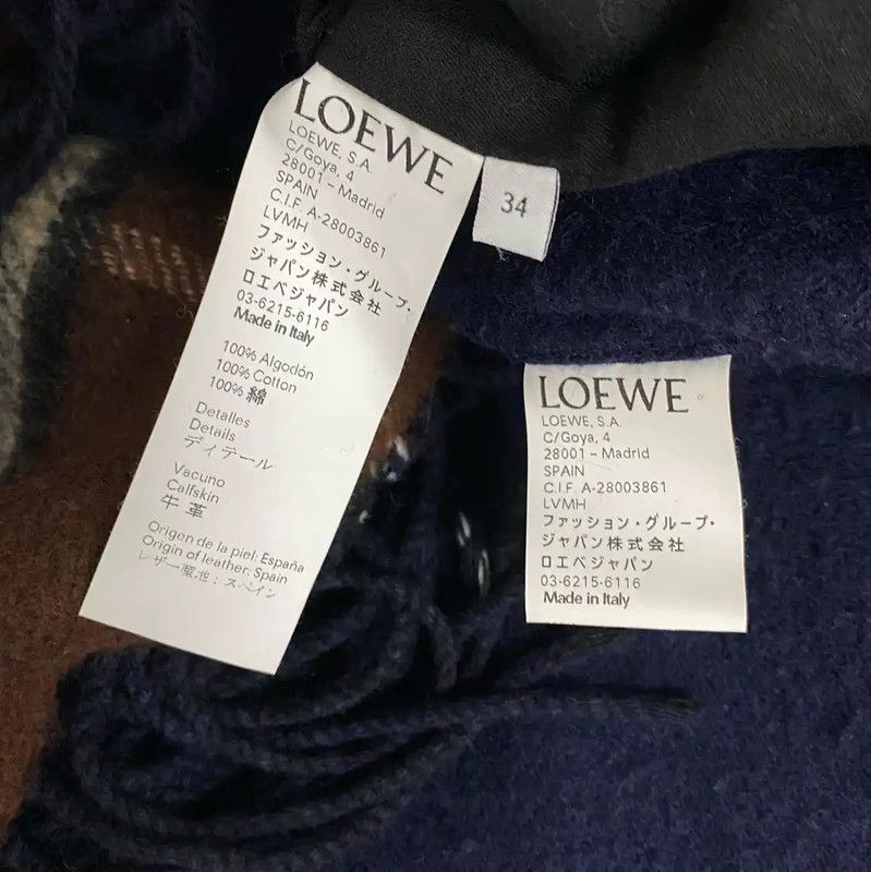Loewe Loewe Black Long Trench Coat for Women 0089 Size ONE SIZE - 7 Thumbnail