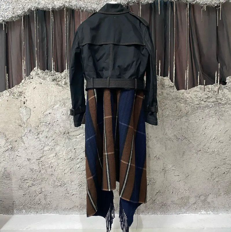 Loewe Loewe Black Long Trench Coat for Women 0089 Size ONE SIZE - 2 Thumbnail