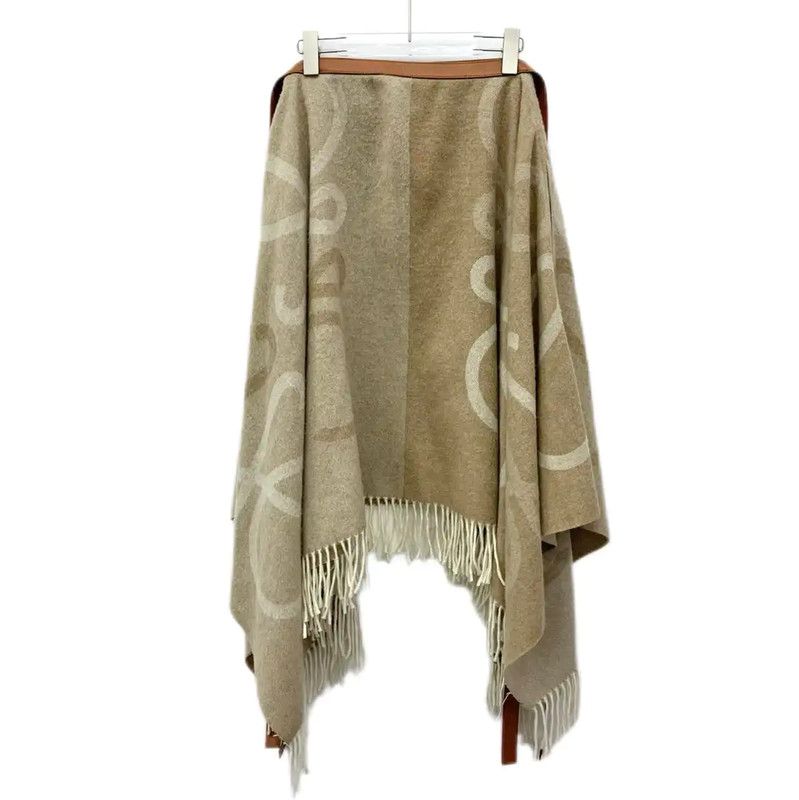 Loewe Loewe Brown Wool Womens Skirt 0089 Size 23" - 2 Thumbnail