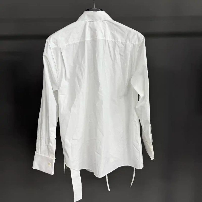 Loewe Loewe Winter White Cotton Logo Shirt 0089 Size S / US 4 / IT 40 - 2 Thumbnail