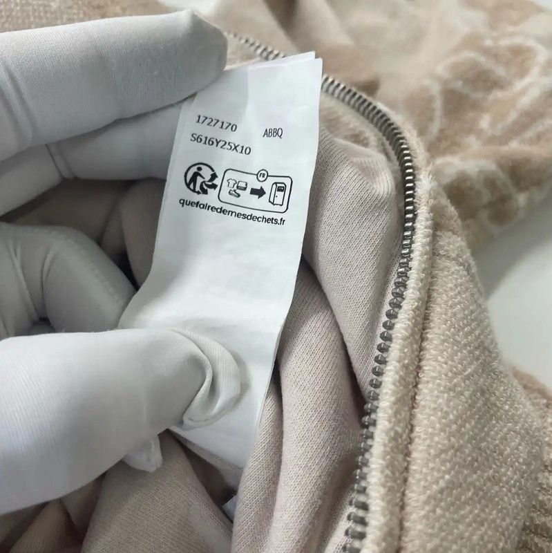 Loewe Loewe Cropped Beige Hoodie for Women 0089 Size XS / US 0-2 / IT 36-38 - 5 Thumbnail