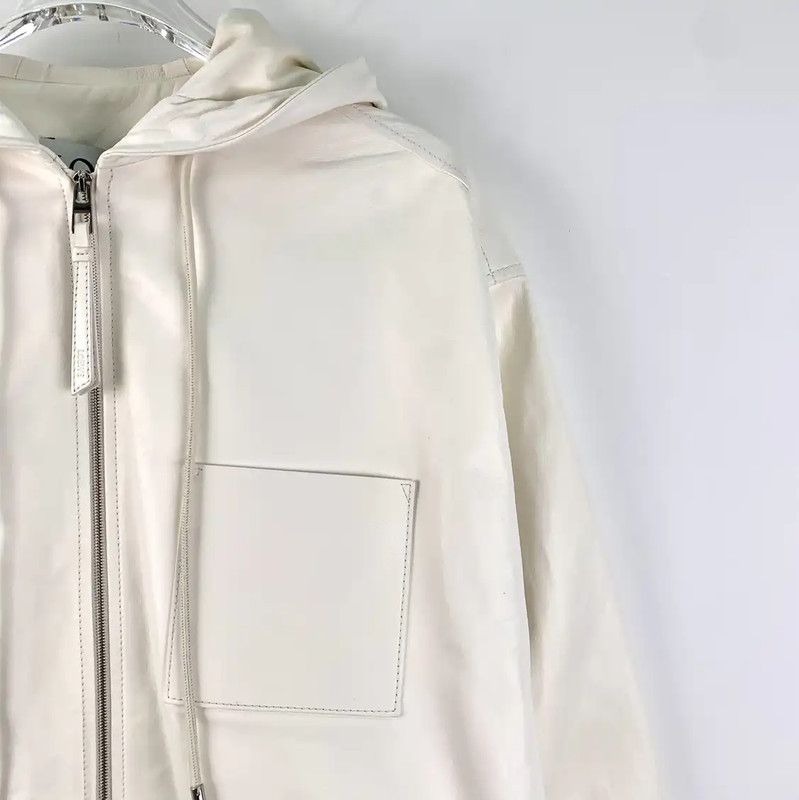 Loewe Loewe Cream Women's Jacket 0089 Size XS / US 0-2 / IT 36-38 - 3 Thumbnail