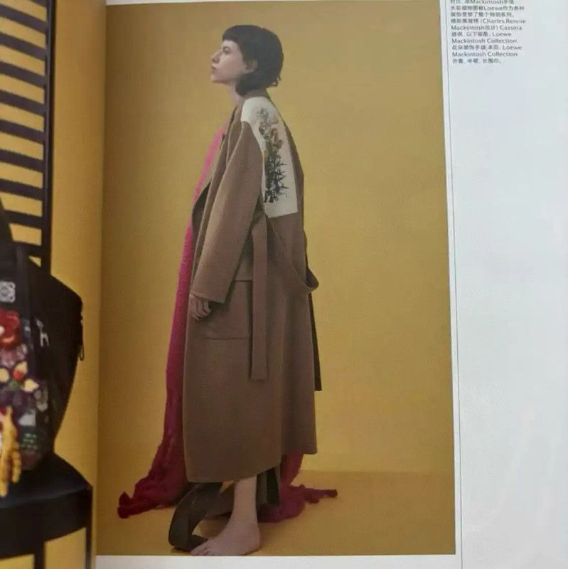 Loewe Loewe Spring Autumn Khaki Wool Long Coat 0089 Size S / US 4 / IT 40 - 8 Thumbnail