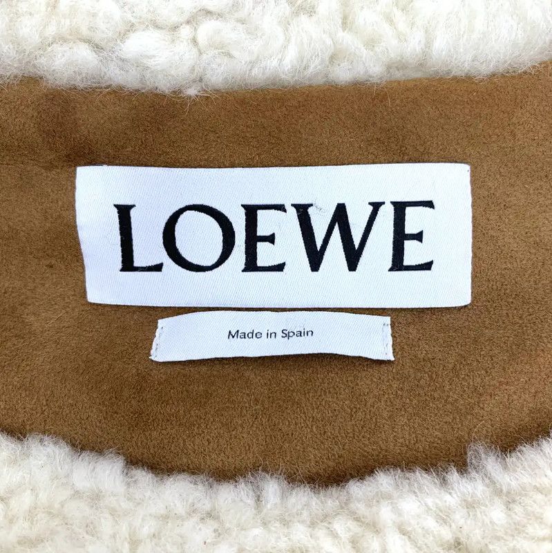 Loewe Loewe Brown Shearling Women's Jacket 0089 Size S / US 4 / IT 40 - 5 Thumbnail