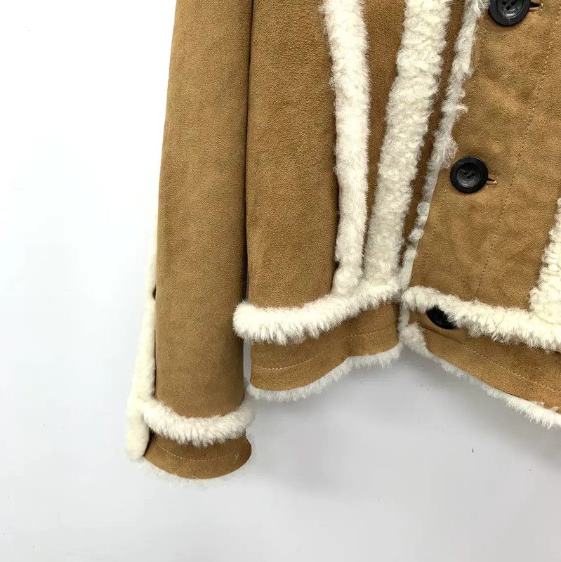 Loewe Loewe Brown Shearling Women's Jacket 0089 Size S / US 4 / IT 40 - 4 Thumbnail