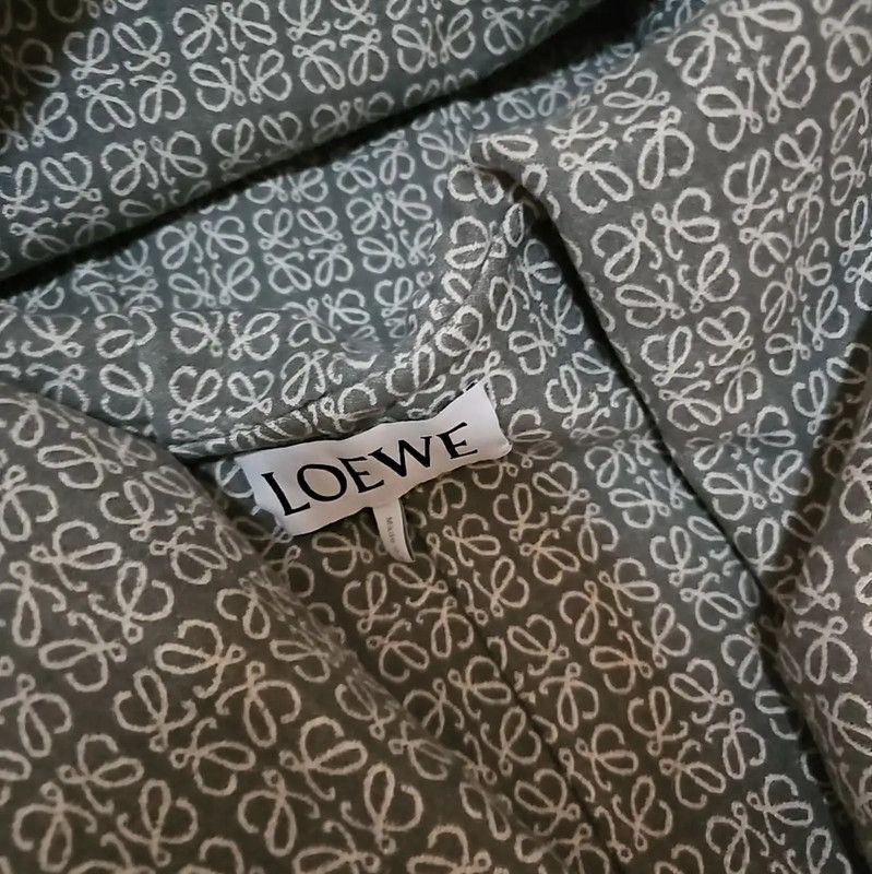 Loewe Loewe Green Wool Women's Coat 0089 Size M / US 6-8 / IT 42-44 - 3 Thumbnail