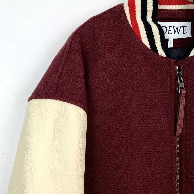 Loewe Loewe Color-Blocked Wool Women's Jacket 0089 Size L / US 10 / IT 46 - 3 Thumbnail