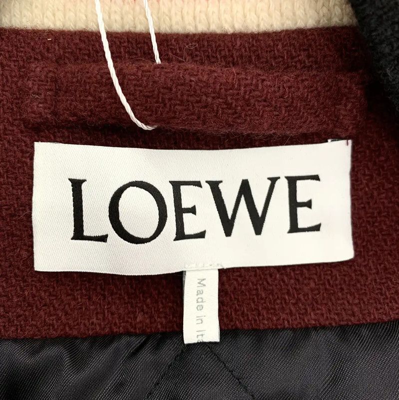 Loewe Loewe Color-Blocked Wool Women's Jacket 0089 Size L / US 10 / IT 46 - 6 Thumbnail