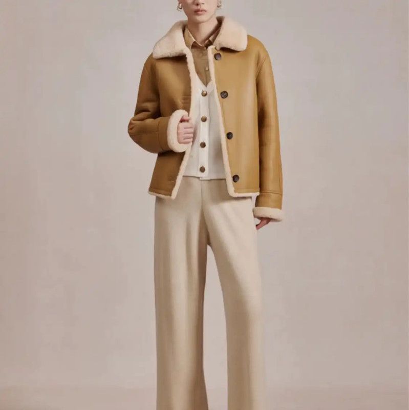 Loewe Loewe Khaki Women's Jacket 0089 Size L / US 10 / IT 46 - 6 Thumbnail