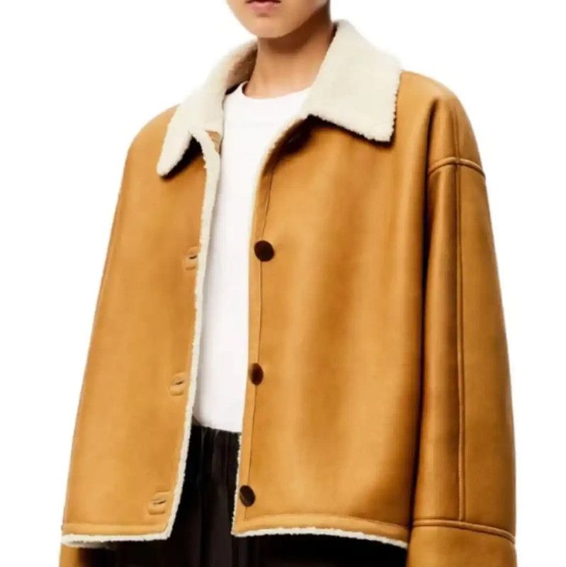Loewe Loewe Khaki Women's Jacket 0089 Size L / US 10 / IT 46 - 7 Thumbnail