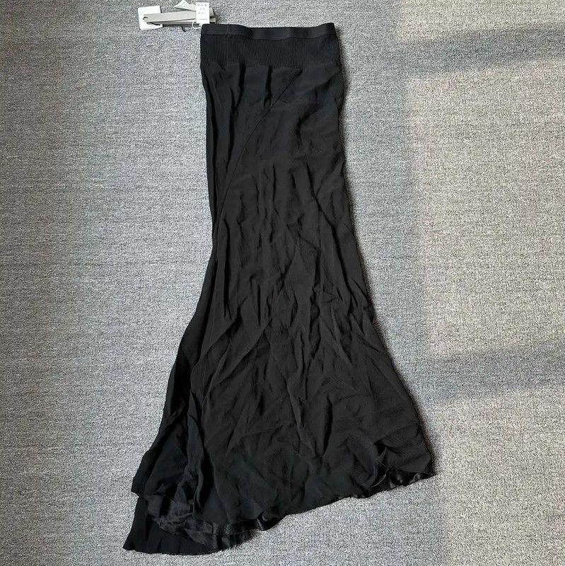 Rick Owens Rick Owens Black Spring Autumn Dress 0089 Size S / US 4 / IT 40 - 2 Thumbnail