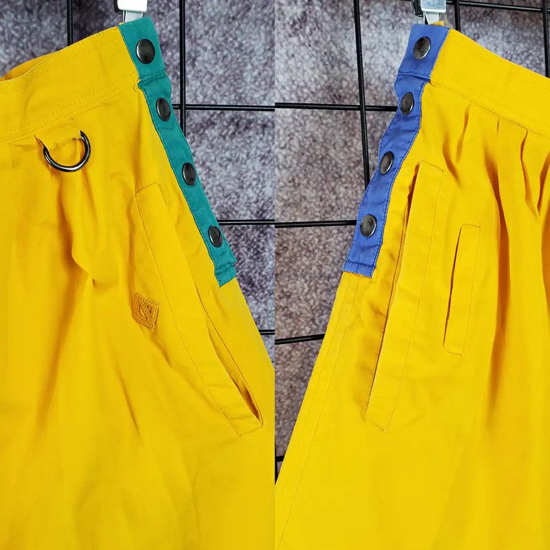 Dior Dior Summer Lemon Yellow Embroidered Cotton Shorts 0089 Size 23" - 4 Thumbnail