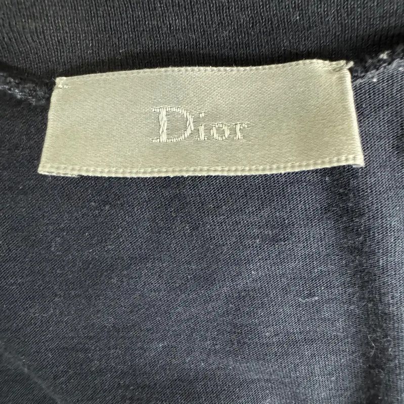 Dior Dior Black Cotton Women's T-Shirt 0089 Size XS / US 0-2 / IT 36-38 - 3 Thumbnail