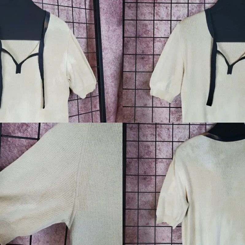 Dior Dior Summer Khaki Cotton Short Sleeve Top 0089 Size M / US 6-8 / IT 42-44 - 4 Thumbnail