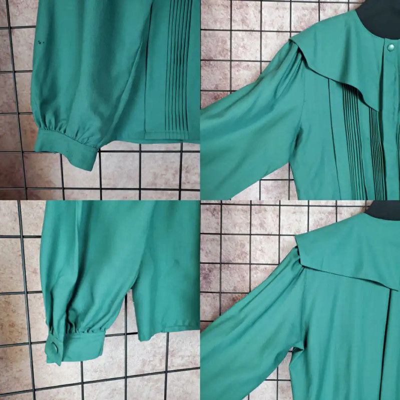 Dior Dior Green Wool Long Sleeve Shirt 0089 Size M / US 6-8 / IT 42-44 - 4 Thumbnail