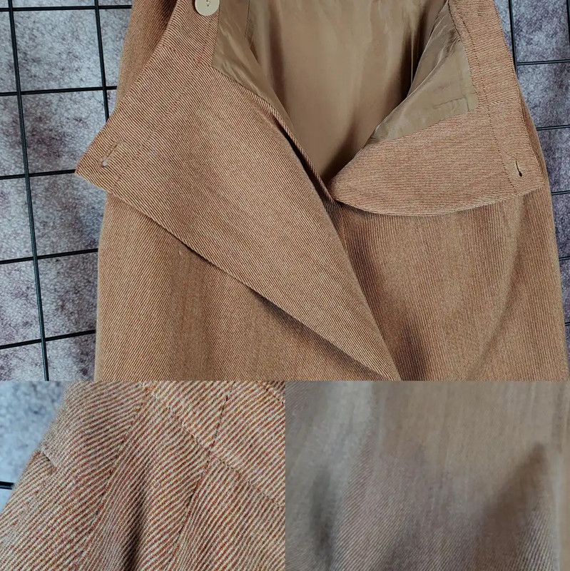 Dior Dior A-line Wool Skirt in Orange 0089 Size 23" - 3 Thumbnail