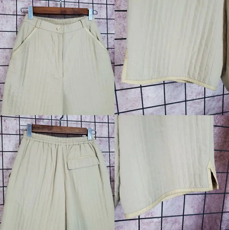 Dior Dior Khaki Wool Blend Logo Embroidered Pants 0089 Size 24" / US 00 / IT 34 - 4 Thumbnail