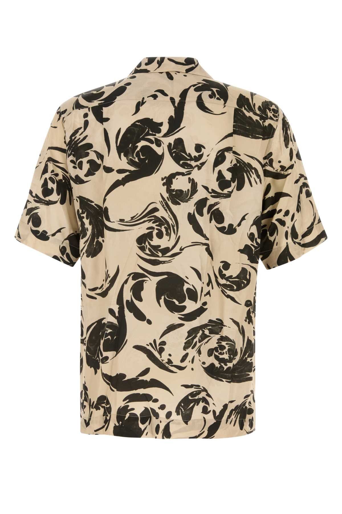 Dries Van Noten Printed Viscose Carltone Shirt Size US M / EU 48-50 / 2 - 2 Thumbnail