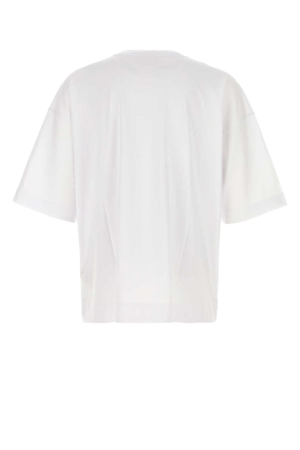 Dries Van Noten Black Cotton Oversize Hen T-Shirt Size US XL / EU 56 / 4 - 2 Thumbnail