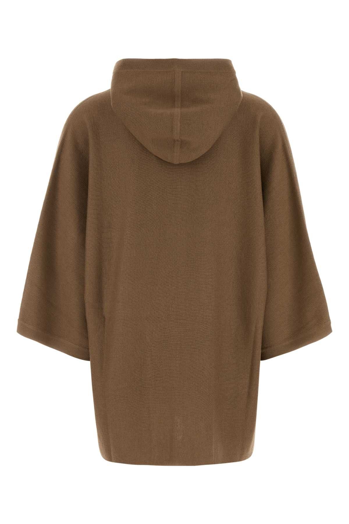 Max Mara Brown Wool Aster Cardigan Size S / US 4 / IT 40 - 2 Thumbnail