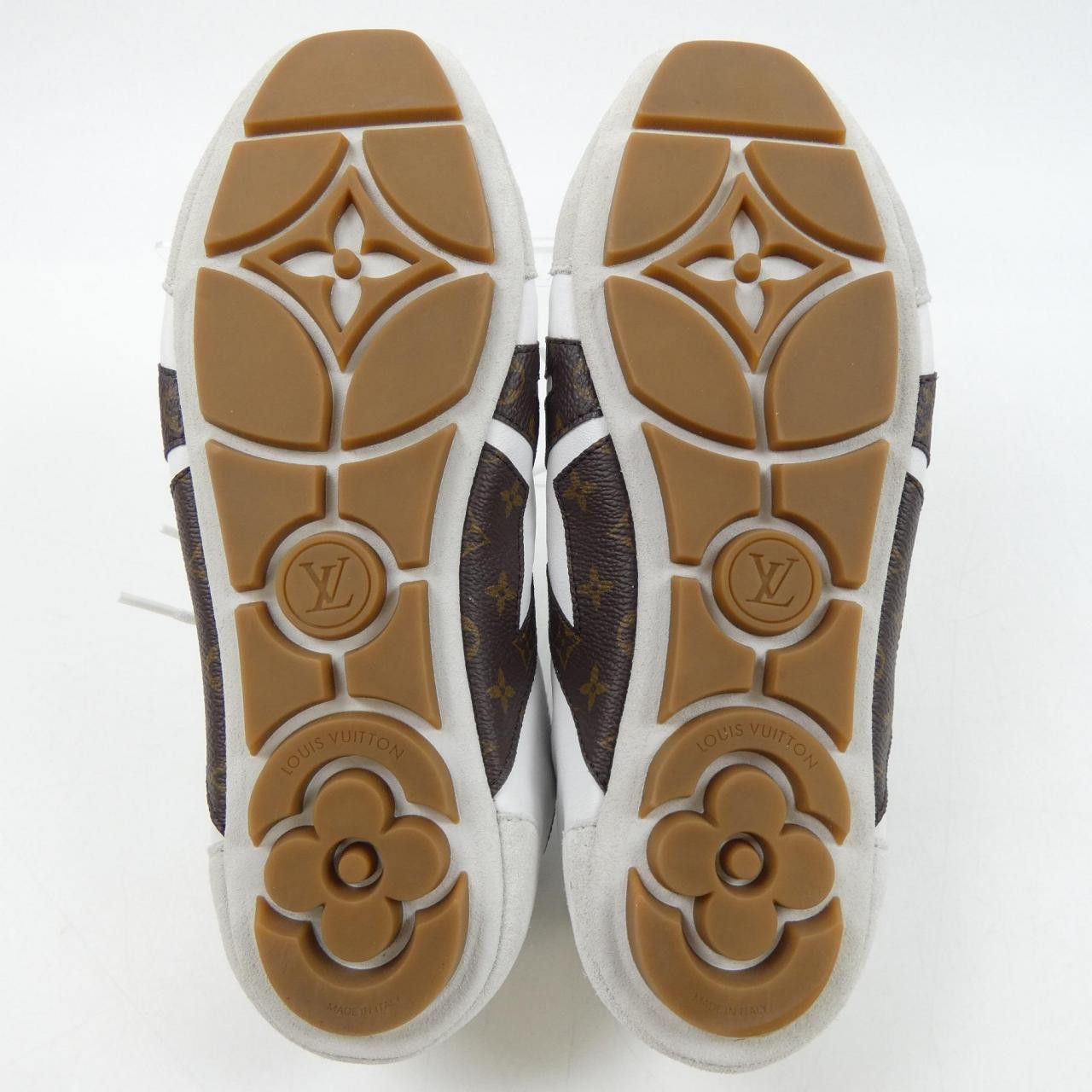 Louis Vuitton Louis Vuitton Louis Vuitton LV Sneakerina Sneakers Leather Shoes DUTY FREE for USA Size ONE SIZE - 4 Thumbnail