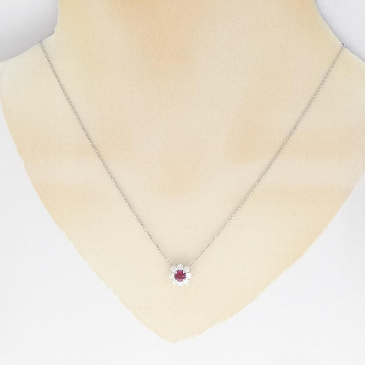 Harry Winston Harry Winston Harry Winston Sunflower Mini Platinum950 Necklace Metal Necklace PERPNAPETSF DUTY FREE for USA Size ONE SIZE - 6 Thumbnail