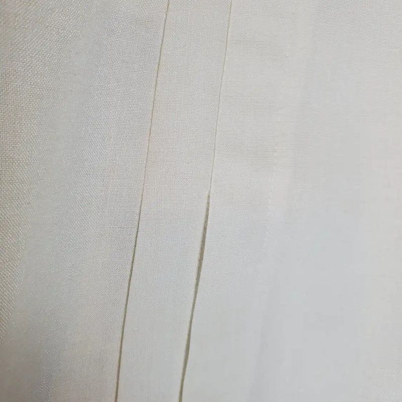 Dior Dior Embroidered Midi Skirt in Cream Color 0089 Size 23" - 8 Thumbnail