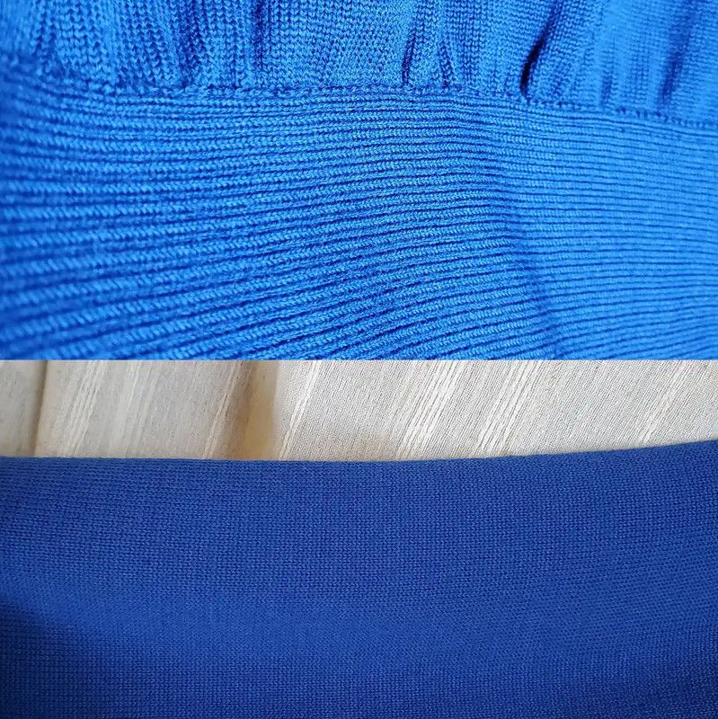 Dior Dior Blue Wool Long Sleeve Pullover Sweater 0089 Size M / US 6-8 / IT 42-44 - 8 Thumbnail