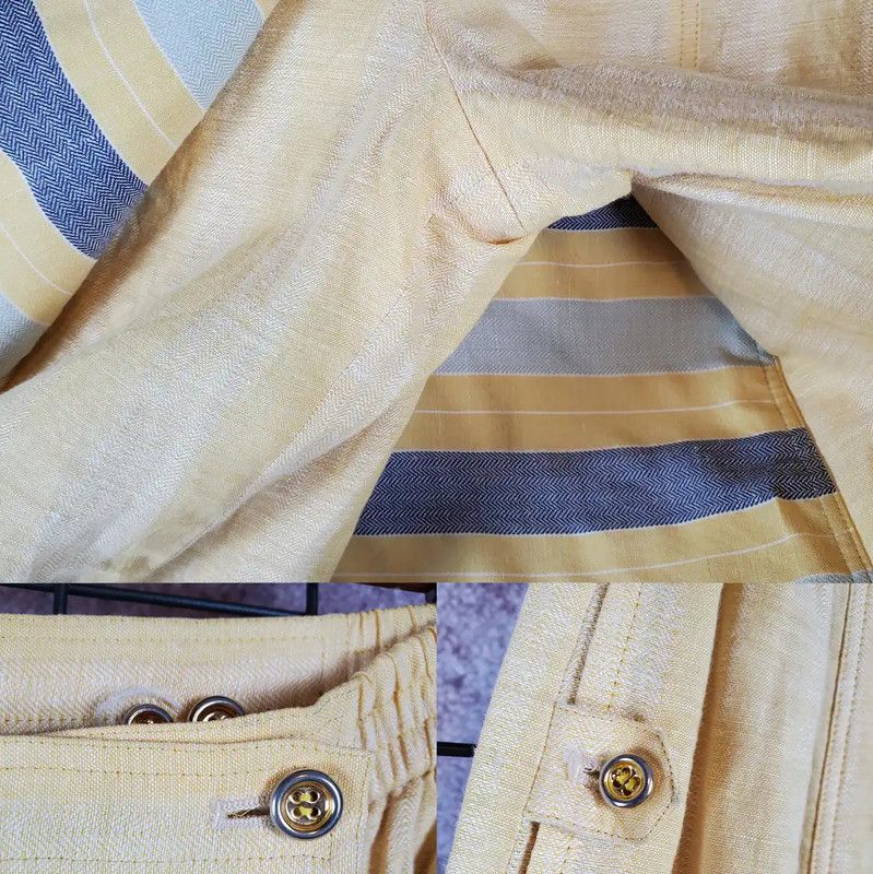 Dior Dior Summer Yellow Wool Blend Long Skirt 0089 Size 23" - 6 Thumbnail