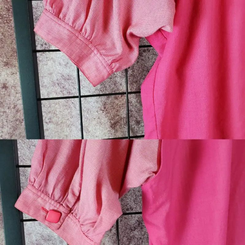 Dior Dior Summer Pink Wool Short Sleeve Shirt 0089 Size M / US 6-8 / IT 42-44 - 10 Thumbnail