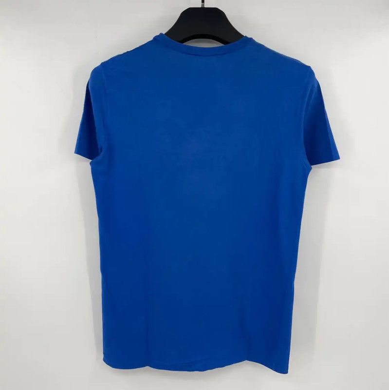 Dior Dior Blue Cotton Women's T-Shirt 0089 Size XS / US 0-2 / IT 36-38 - 2 Thumbnail