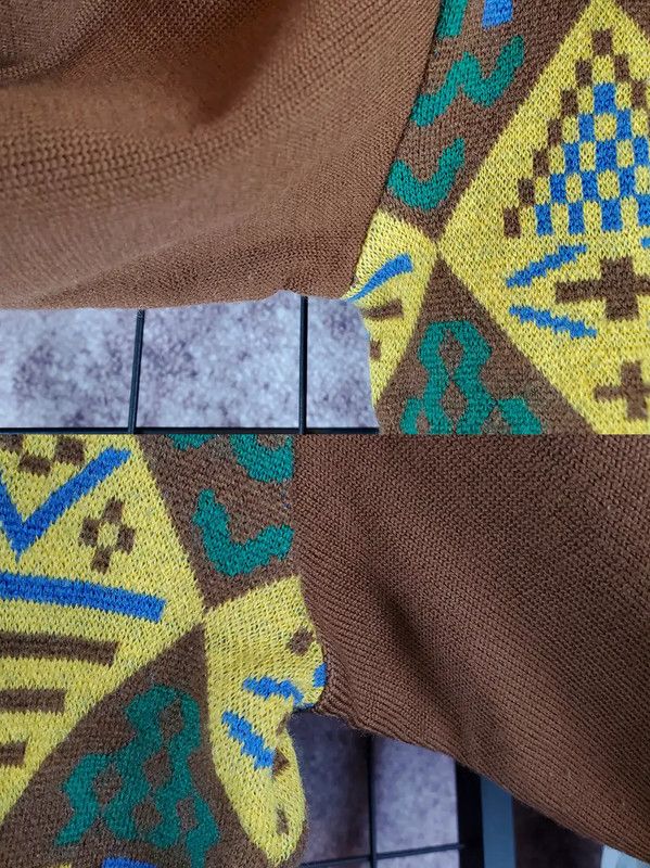 Dior Dior Brown Wool Long Sleeve Sweater for Women 0089 Size M / US 6-8 / IT 42-44 - 7 Thumbnail