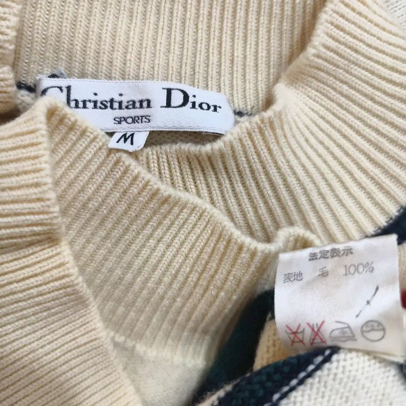 Dior Dior Winter Cream Wool Women's Sweater 0089 Size M / US 6-8 / IT 42-44 - 7 Thumbnail