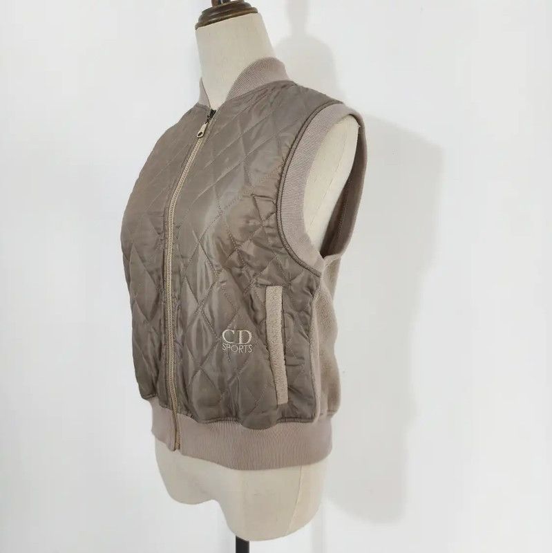 Dior Dior Khaki Cotton Blend Cardigan 0089 Size M / US 6-8 / IT 42-44 - 2 Thumbnail