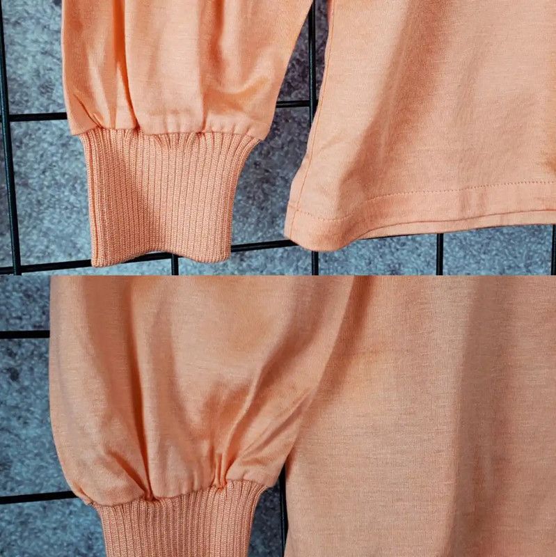 Dior Dior Orange Cotton Logo Embroidered Long Sleeve Shirt 0089 Size S / US 4 / IT 40 - 10 Thumbnail